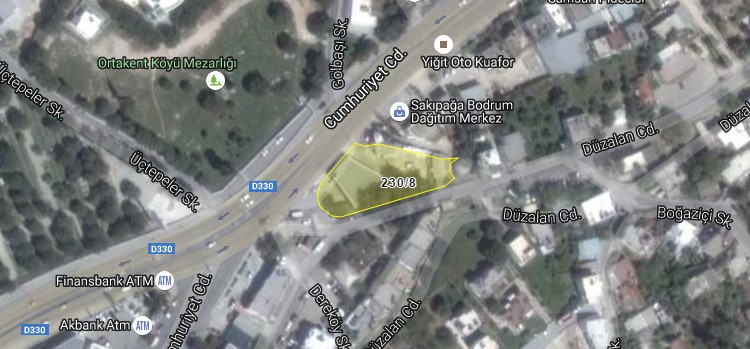 Bodrum Milli Emlak Müdürlüğü'nden 3.3 Milyon TL'ye Satılık Arsa