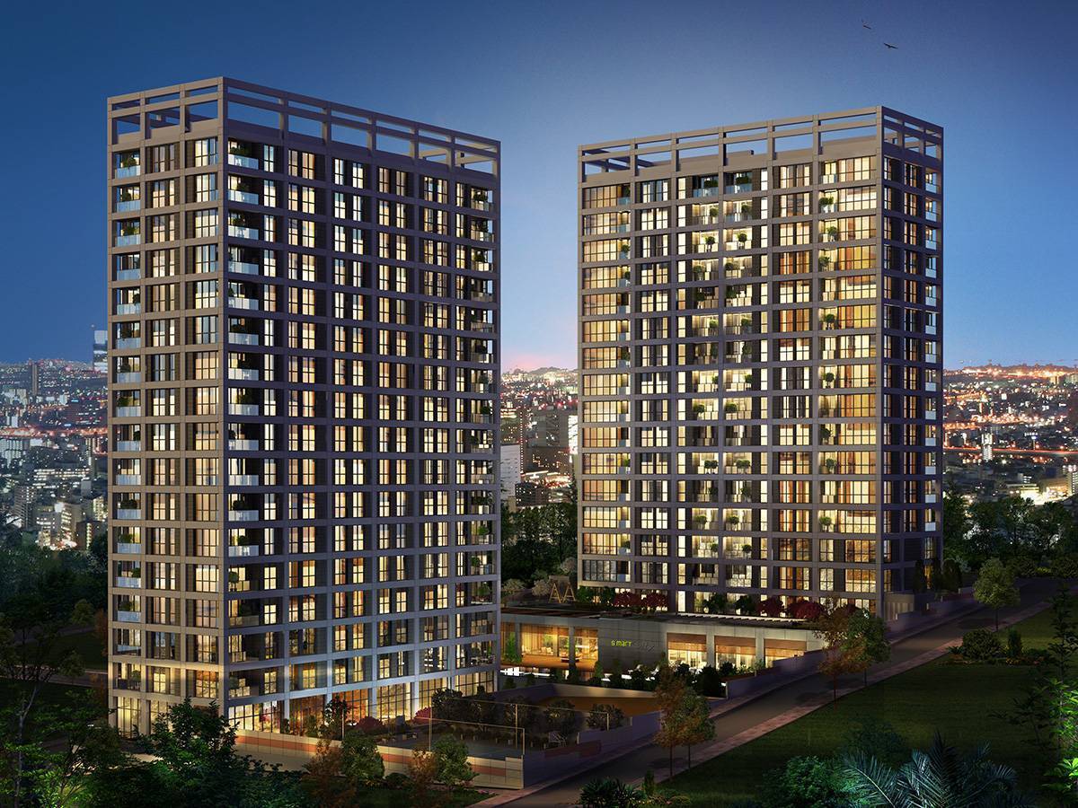 Simart City Projesinde Yılsonu Teslim Daireler 400 Bin TL