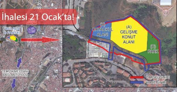 Emlak Konut Eyüp Alibeyköy Arsasını İhaleye Çıkarıyor