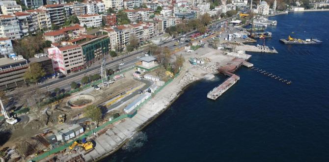 Kabataş Transfer Merkezi Şekillenmeye Başladı