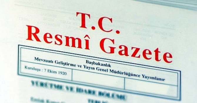 Milli Emlak Tebliğinde Değişiklik