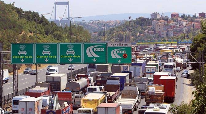 2015’te Köprü ve Otoyoldan Devletin Kasasına 800 Milyon TL Girdi