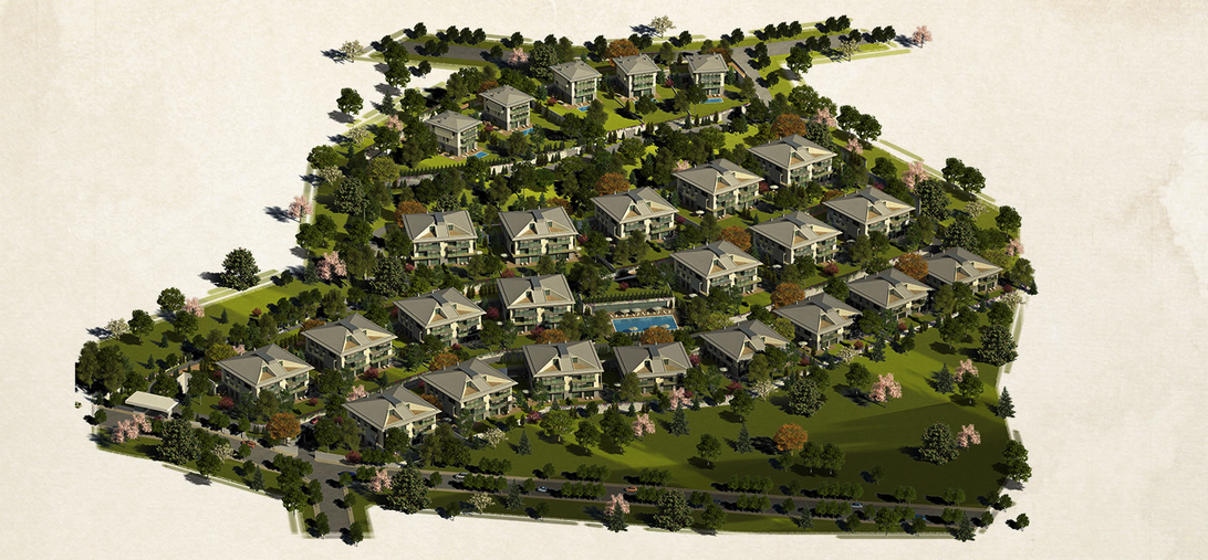 Mesa Çamlıca 5 Villa 115 Konuttan Oluşuyor