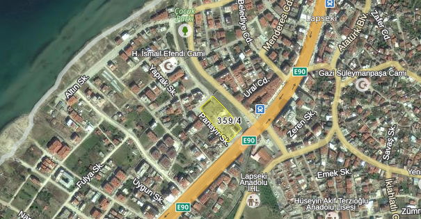 Çanakkale Lapseki'de Kat Karşılığı İnşaat Yaptırılacak