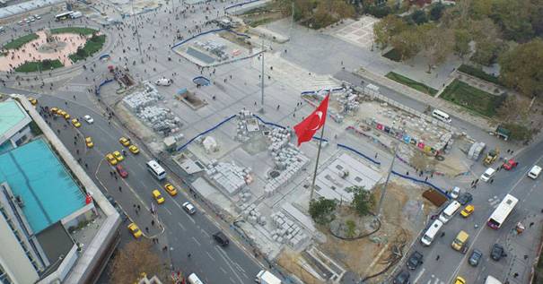 Taksim Meydan Düzenlemesinde Sona Gelindi