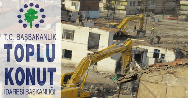 TOKİ 100 Bin Gecekonduyu Dönüştürmeyi Hedefliyor
