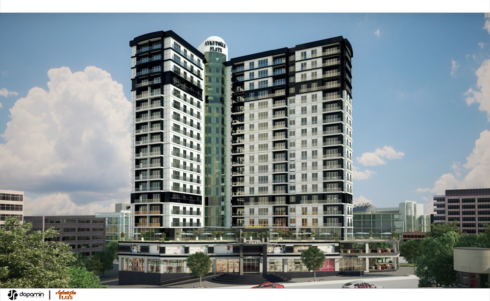 Aykutoğlu Flats 26 Katlı Tek Kule’de Yükseliyor