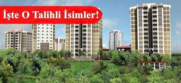 Kocaeli Kandıra Toki Kura Sonuçları Tam Listesi