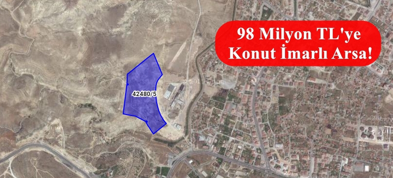 Konya Selçuklu Belediyesi’nden Satılık Arsa