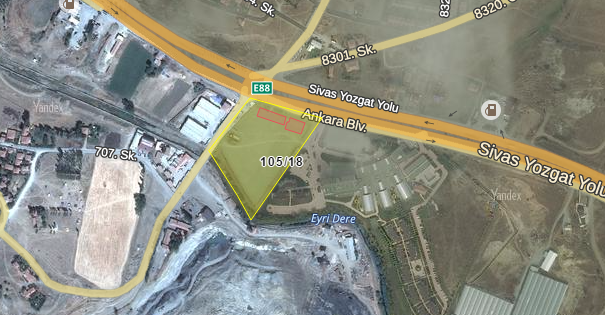 Yozgat İl Özel İdaresi'nden Satılık Arsa