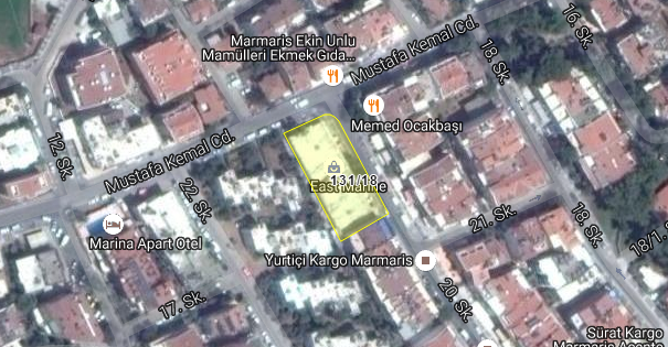 Marmaris Belediyesi'nden Satılık Arsa