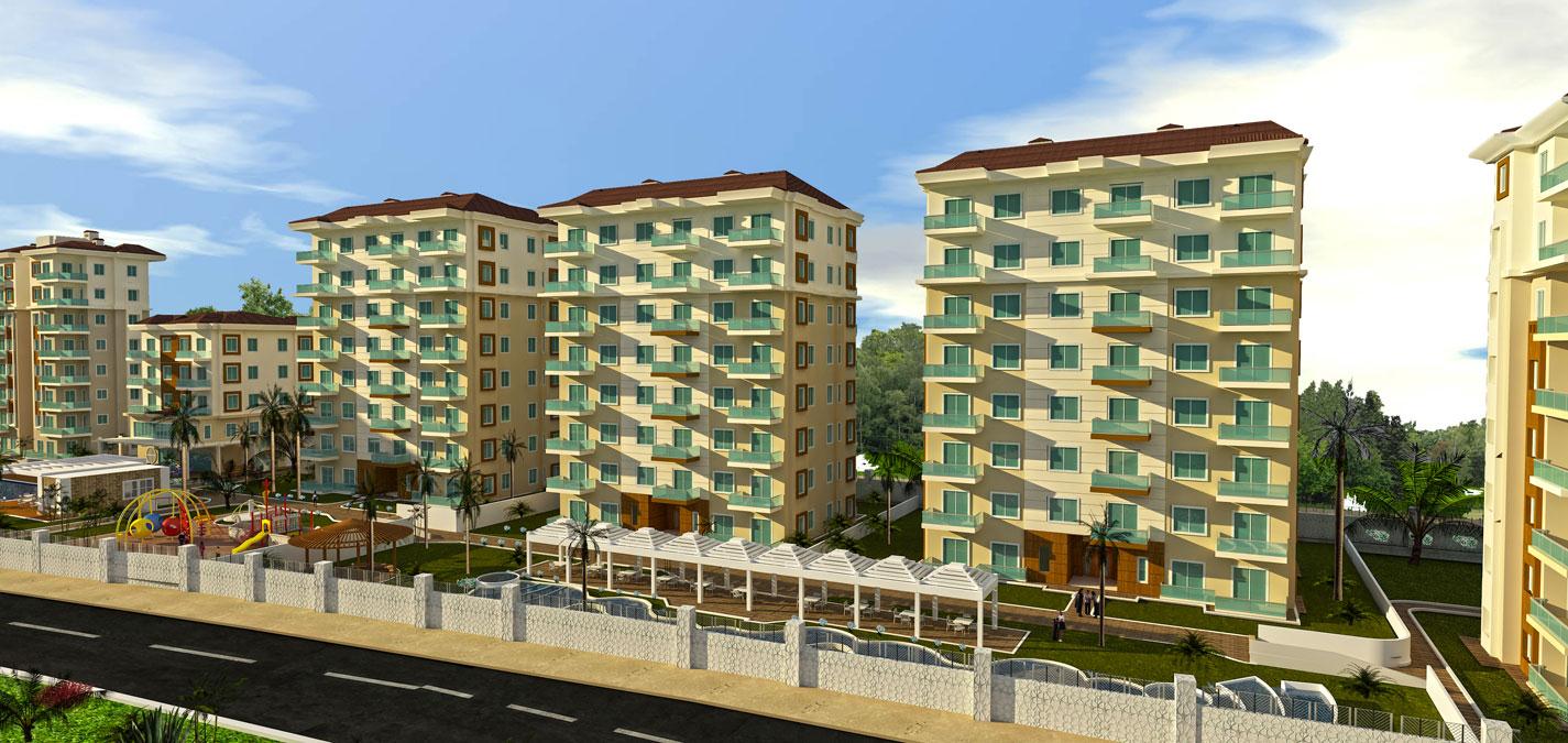 Alara Residence Projesinde 159 Bin TL'ye 1+1